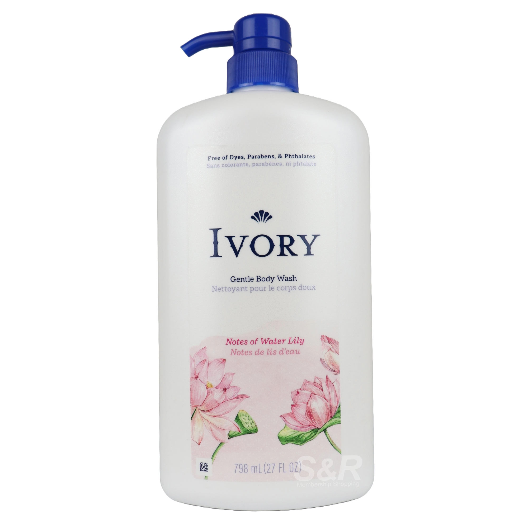 Ivory Gentle Body Wash Notes of Water Lily 798mL Ivory Gentle Body Wash Notes of Water Lily 798mL
